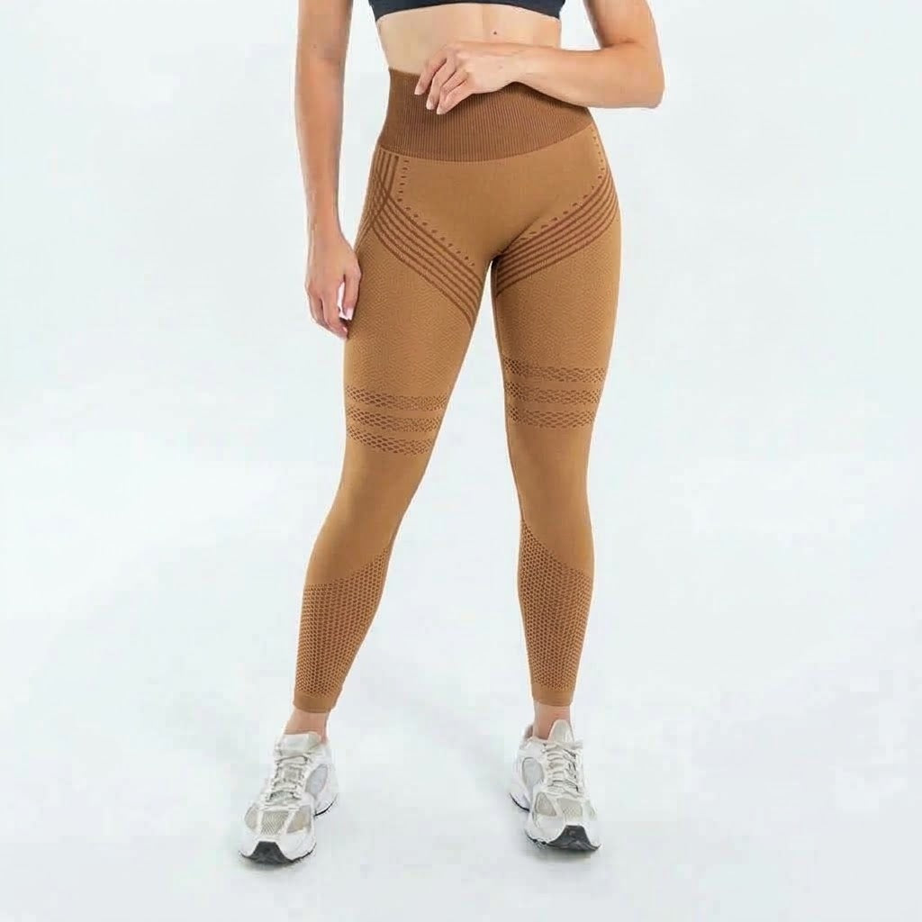 Legging Sculptant 3D Taille Haute