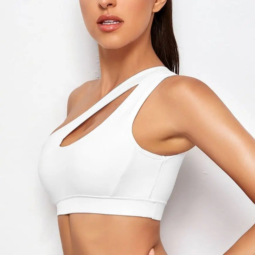 Brassière de Sport Asymétrique